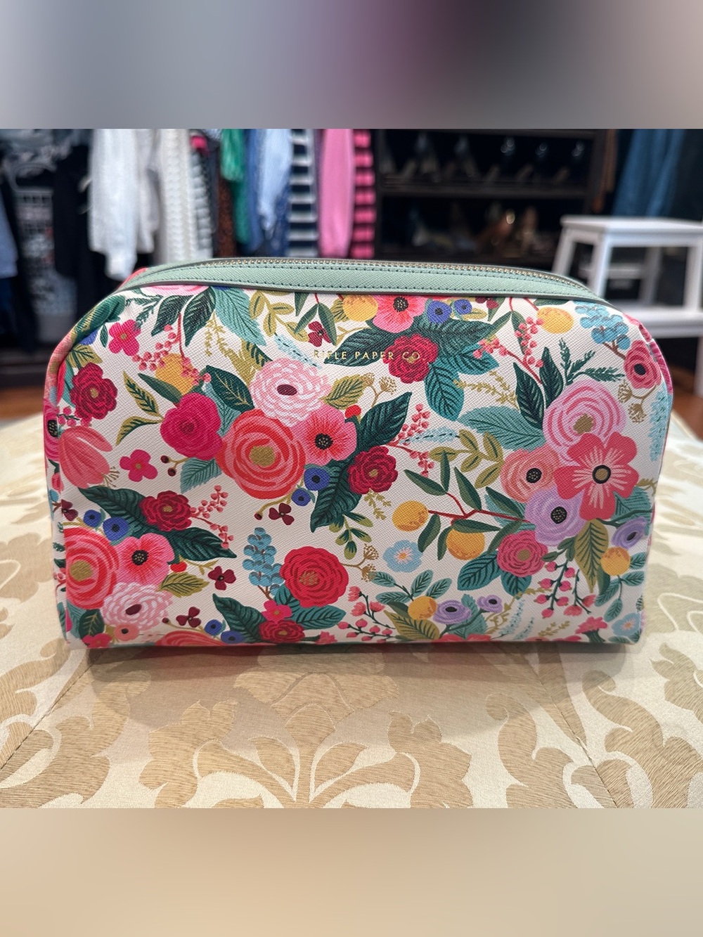 Rifle Paper Co. Garden Party Floral Large Cosmetic Pouch